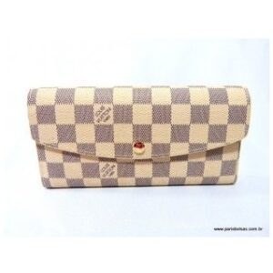 CARTEIRA LOUIS VUITTON DAMIER AZUR EMILIE