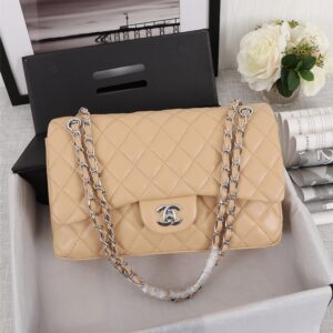 BOLSA CHANEL 2.55 CLASSIC FLAP LAMBOSKIN