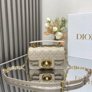 BOLSA DIOR JOLIE MINI BEGE