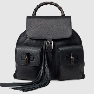 Mochila Gucci Bamboo Leather