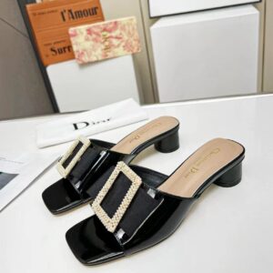 SANDALIA DIOR MONTAIGNE HEELED SLIDE