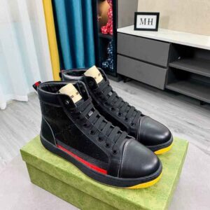 TENIS CANO ALTO GUCCI