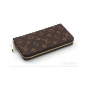 CARTEIRA LOUIS VUITTON 1 ZÍPER MONOGRAM